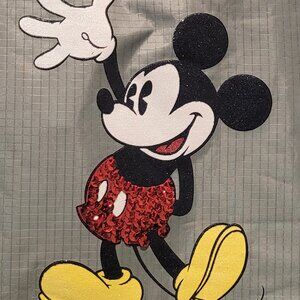 Mickey Mouse Disney Tote Bag with Sparkle & Sequins